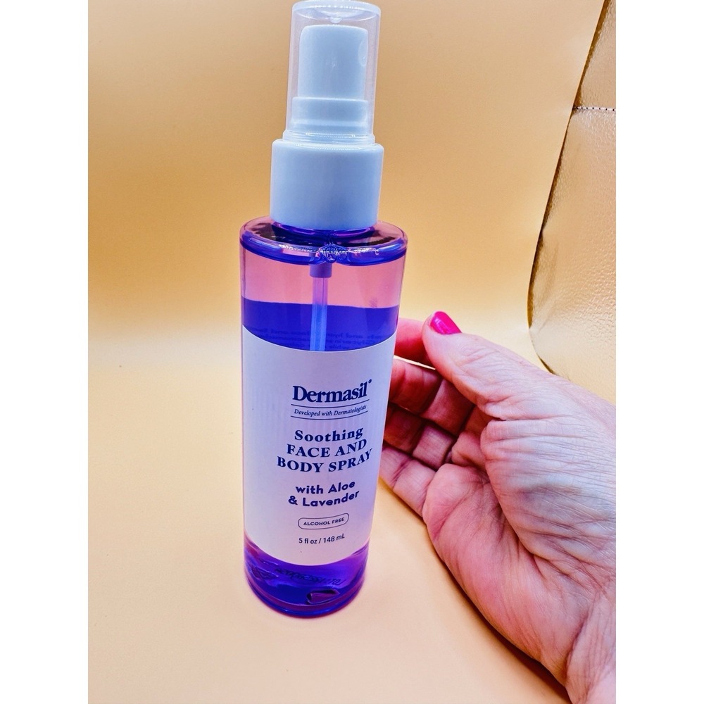 Dermasil Face Body Spray Aloe Lavender 5oz Hydrating Mist Alcohol Free‎ New